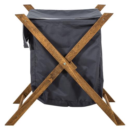  KATLANABİLİR ÇAMAŞIR SEPETİ FÜME