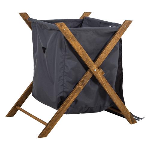  KATLANABİLİR ÇAMAŞIR SEPETİ FÜME