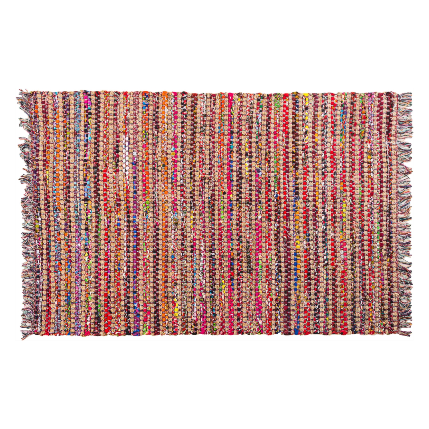 MIRELLA JÜT ÖRGÜ HALI RENKLİ 120X180CM