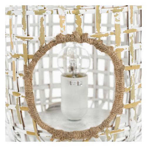  SUNMAR BAMBU  ABAJUR BEYAZ