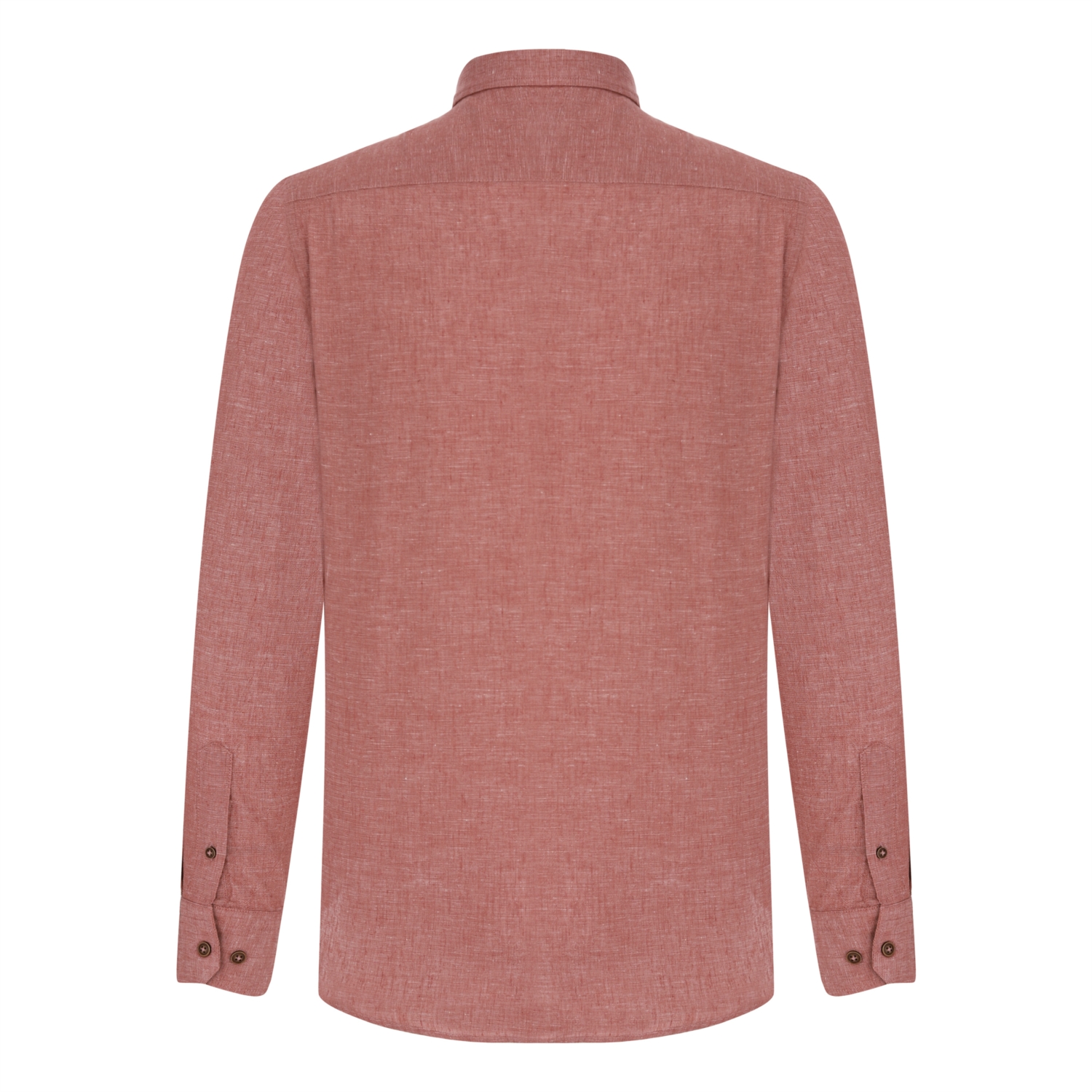 REGULAR FIT KETEN GÖMLEK