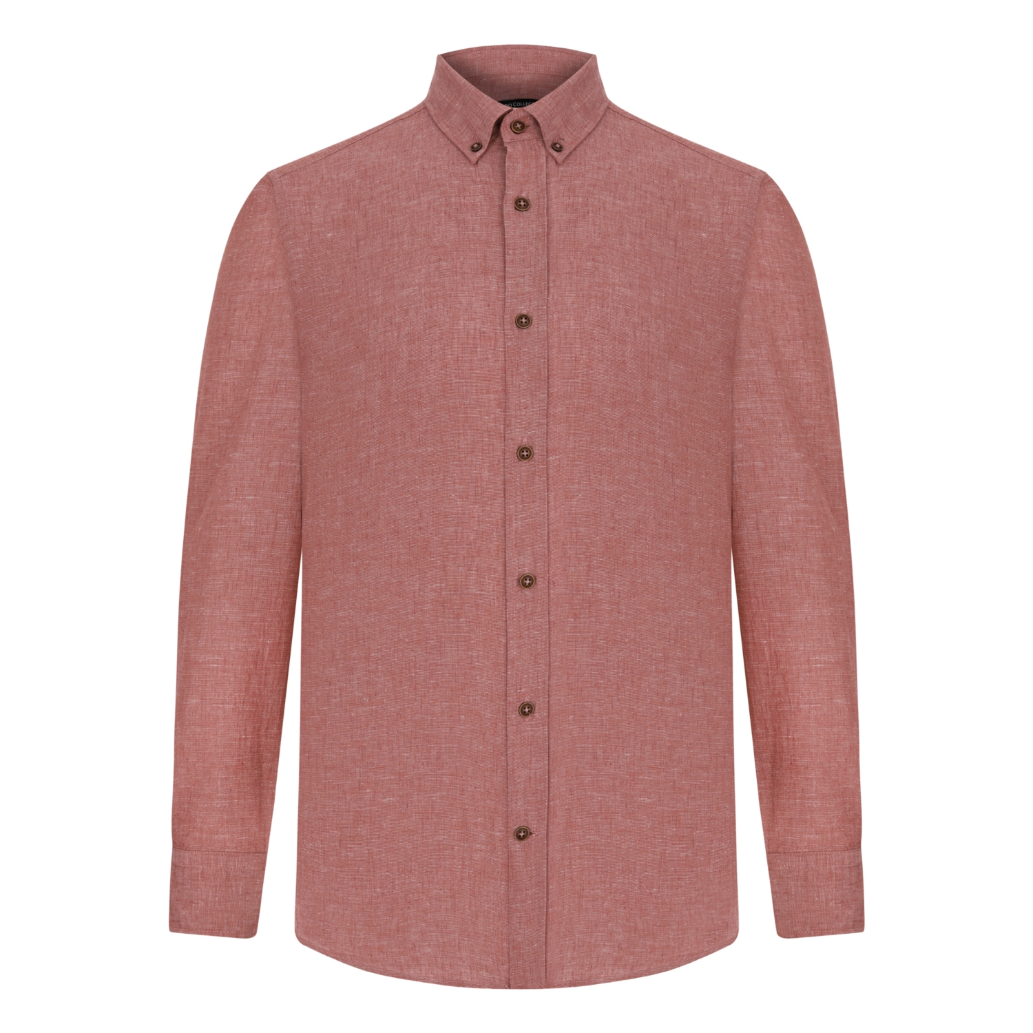 REGULAR FIT KETEN GÖMLEK