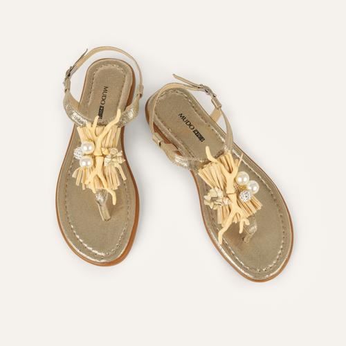  TAŞLI PARMAK ARASI SANDALET