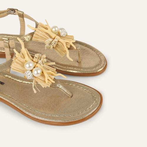  TAŞLI PARMAK ARASI SANDALET