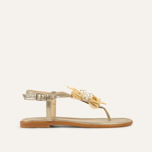  TAŞLI PARMAK ARASI SANDALET