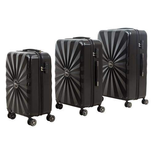  SUNSHINE SİYAH ORTA BOY VALİZ