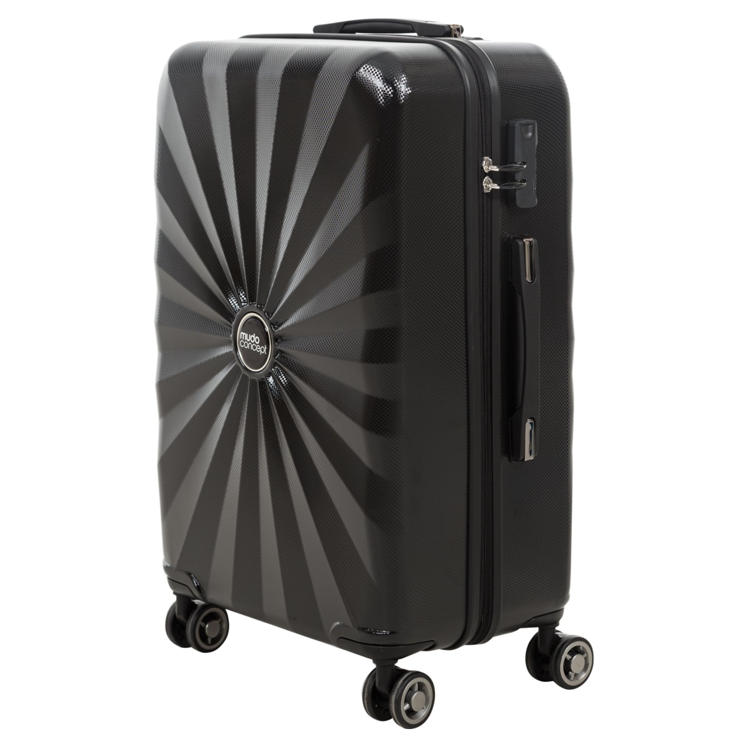 SUNSHINE SİYAH ORTA BOY VALİZ