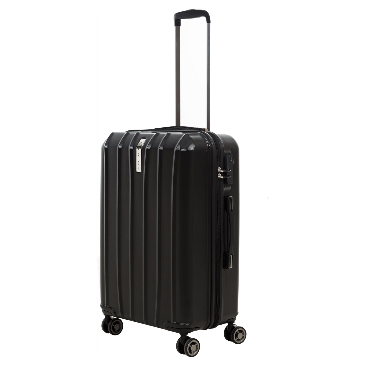 SMOOTH SİYAH ORTA BOY VALİZ