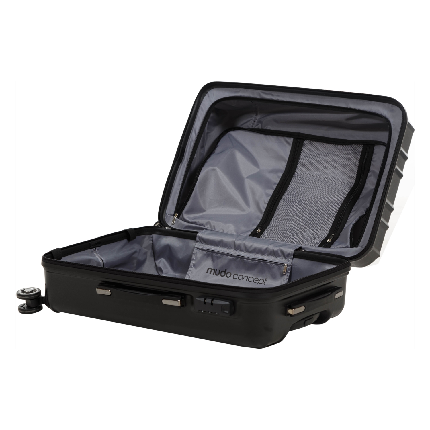 SMOOTH SİYAH ORTA BOY VALİZ