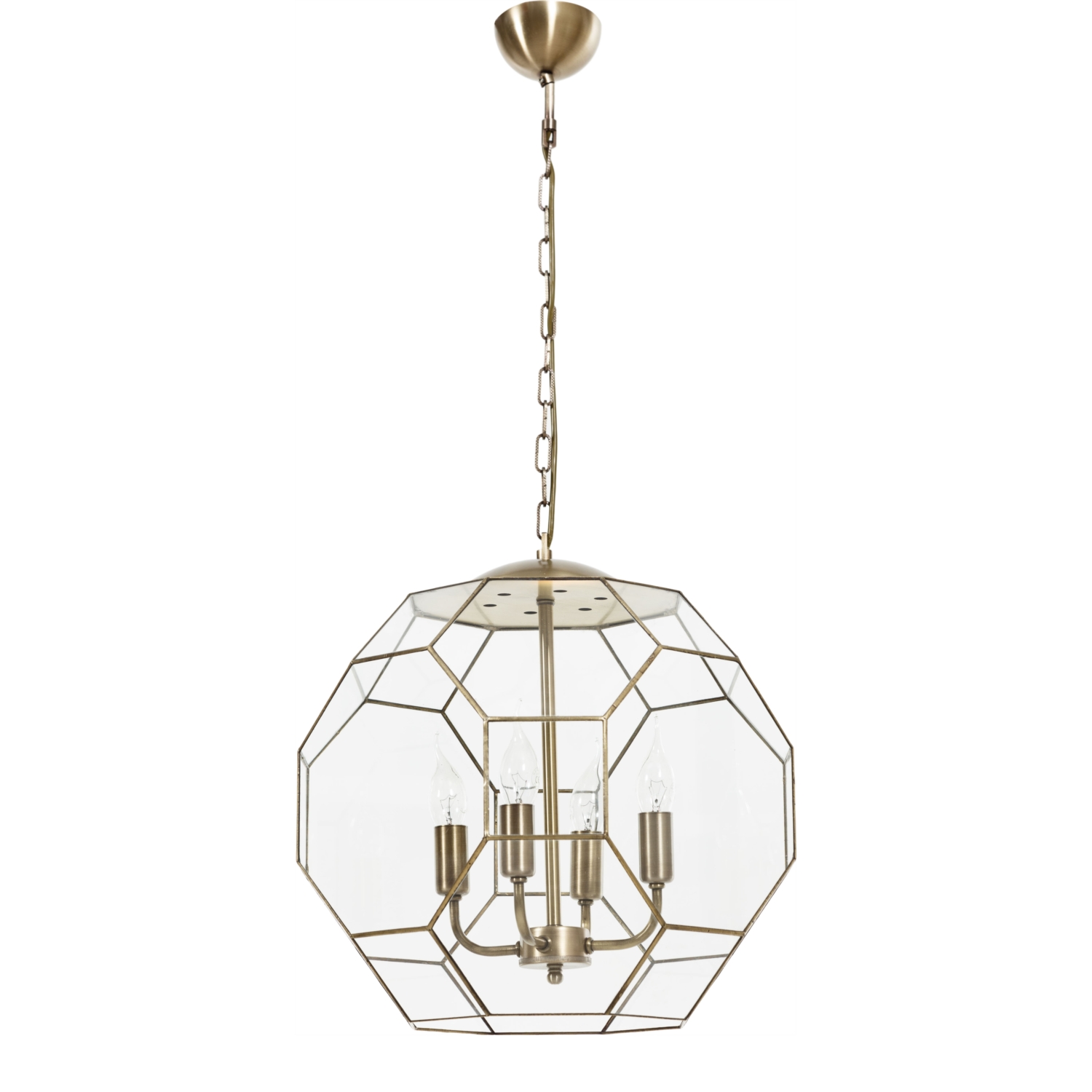 HEXAGON AVİZE PİRİNÇ ESKİTME