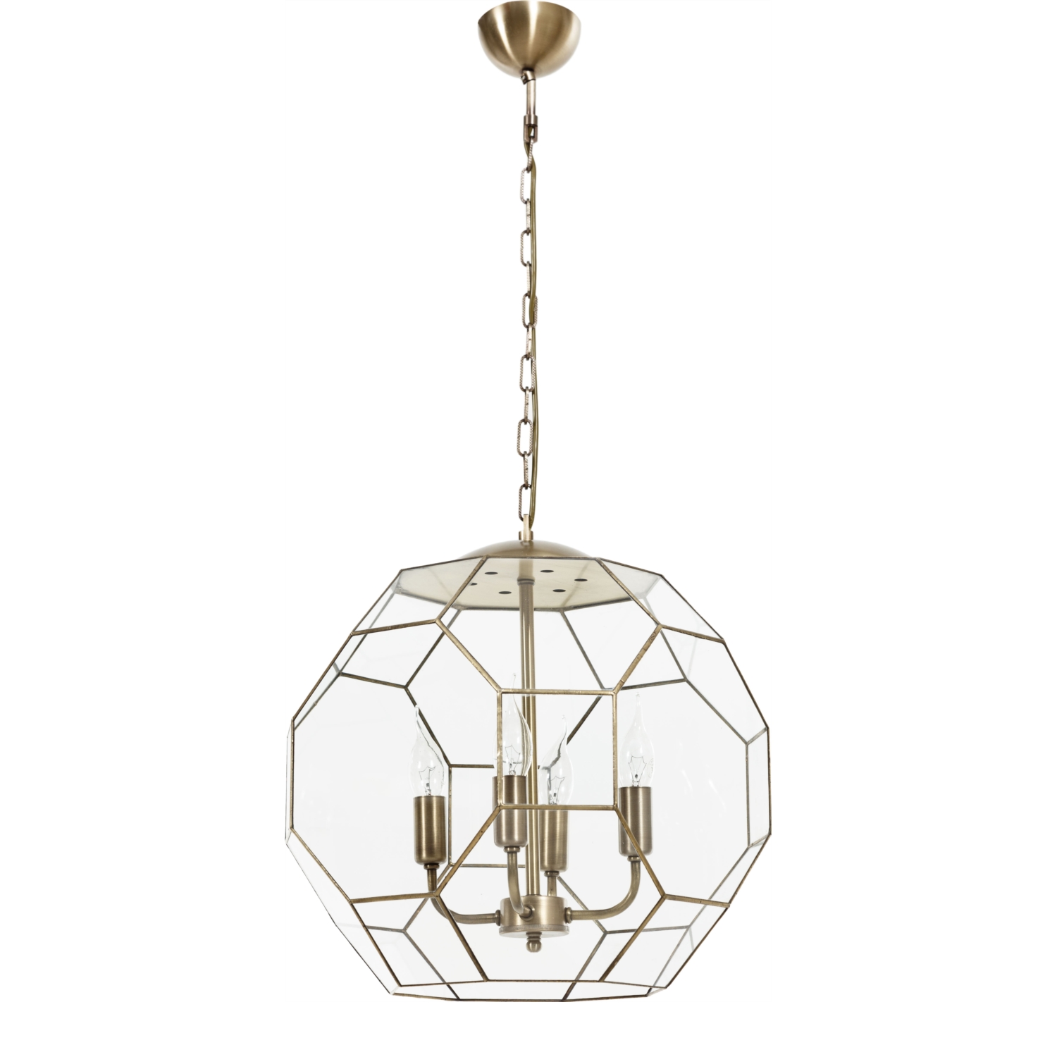 HEXAGON AVİZE PİRİNÇ ESKİTME