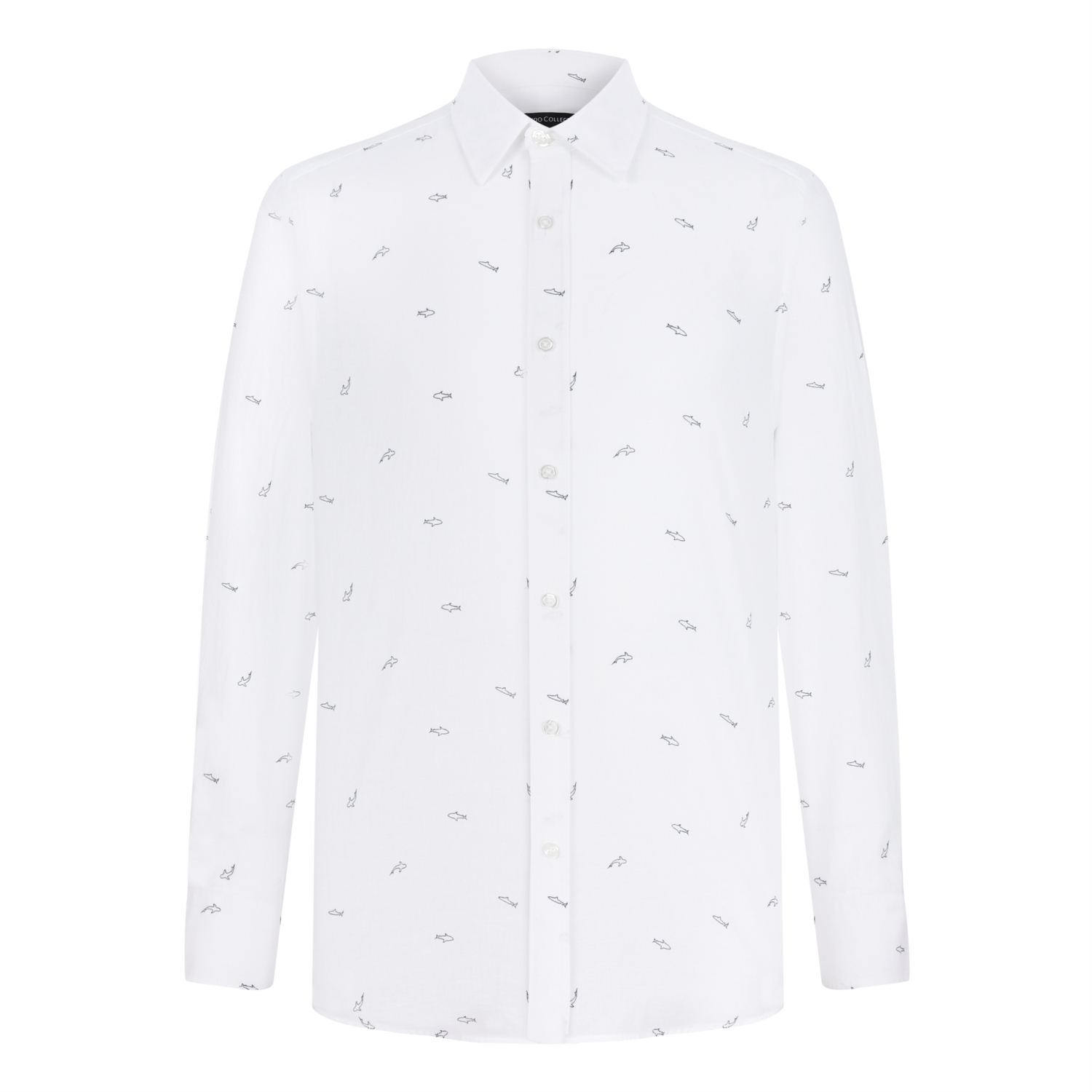 REGULAR KESİM MARİN PAMUK - KETEN GÖMLEK