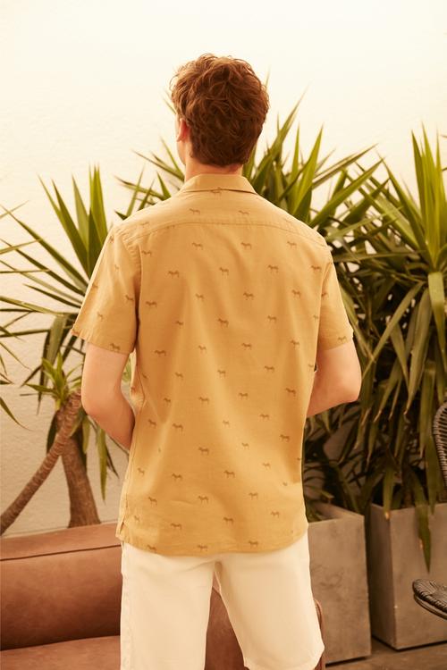  RESORT YAKA PAMUKLU GÖMLEK