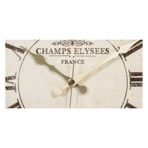  BRONZ CHAMPS ELYSEES DUVAR SAATİ 45 CM