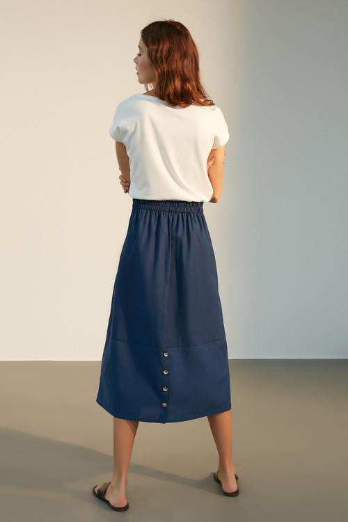  KLOŞ PAMUK MİDİ ETEK