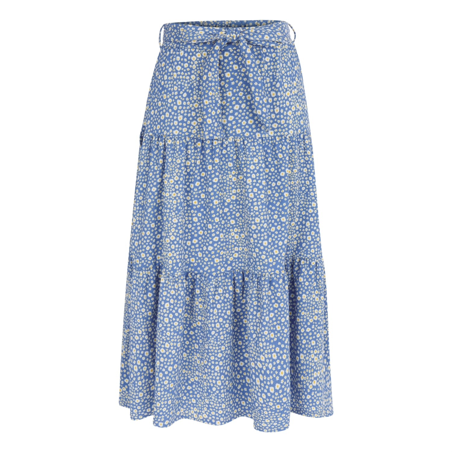 ÇİÇEKLİ MİDİ BOY ETEK