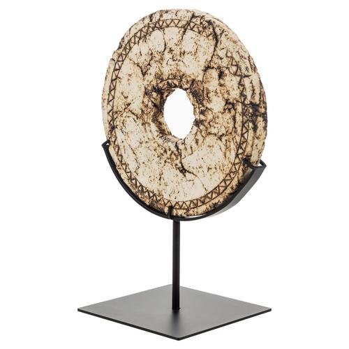  DEĞİRMEN TAŞI BİBLO 20 CM BEYAZ