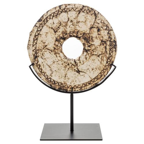  DEĞİRMEN TAŞI BİBLO 20 CM BEYAZ