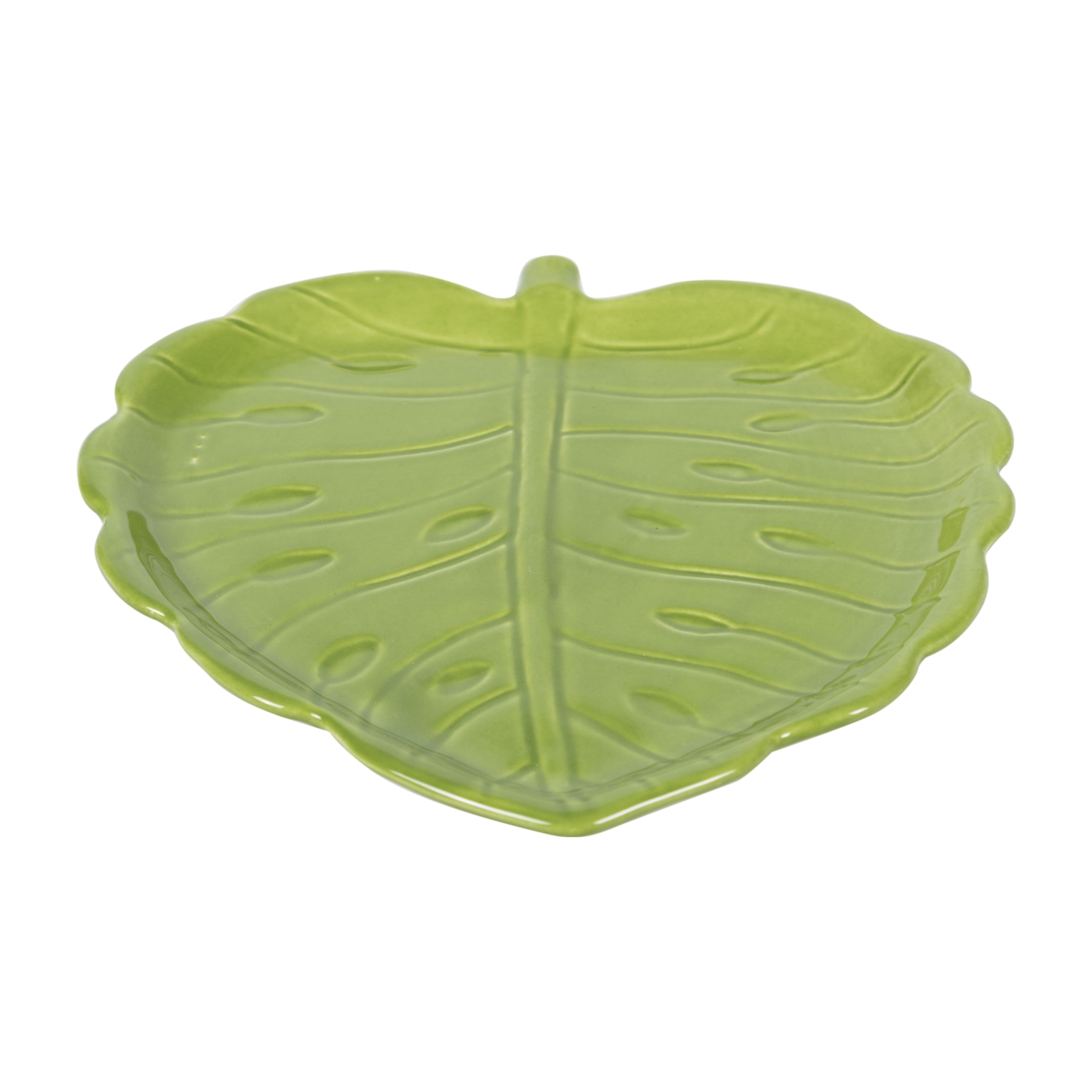 MONSTERA PASTA TABAĞI - FISTIK YEŞİLİ