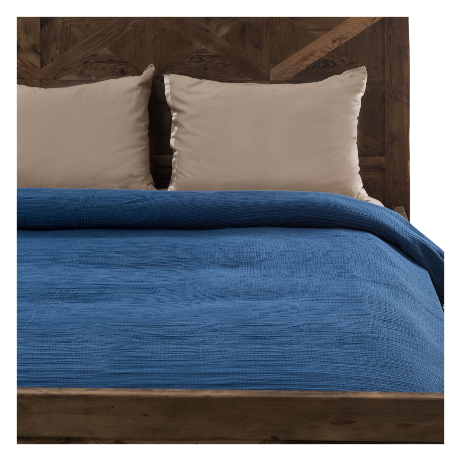 VALENCIA PİKE LACİVERT TEK KİŞİLİK 160X235 CM