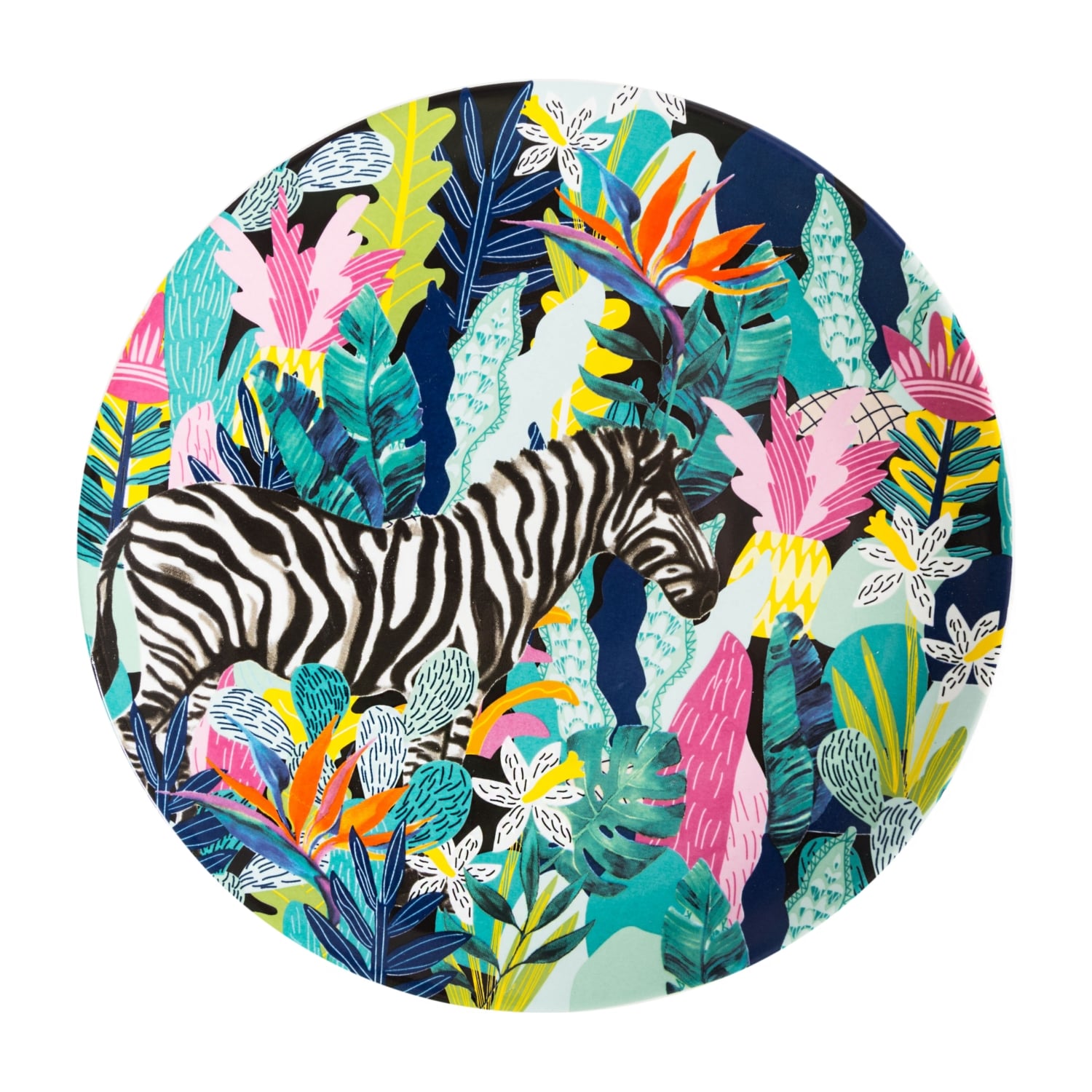 JUNGLE ZEBRA PASTA TABAĞI 21 CM