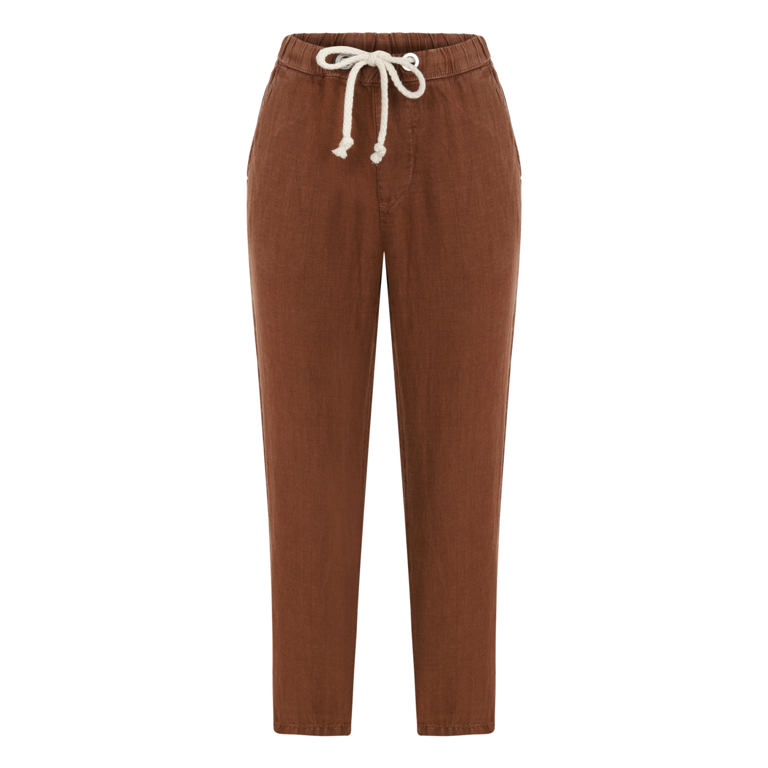 BAĞCIKLI KETEN PANTOLON