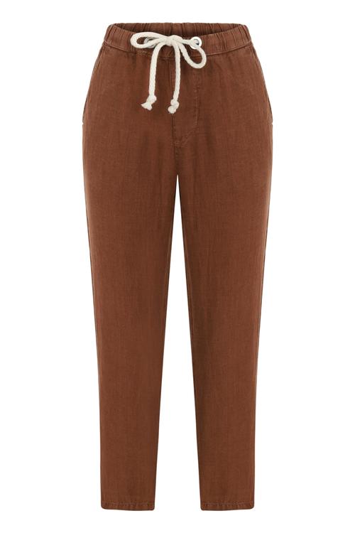  BAĞCIKLI KETEN PANTOLON