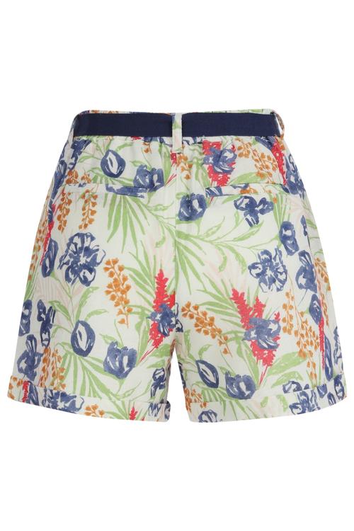  PAMUKLU ÇİÇEKLİ ŞORT