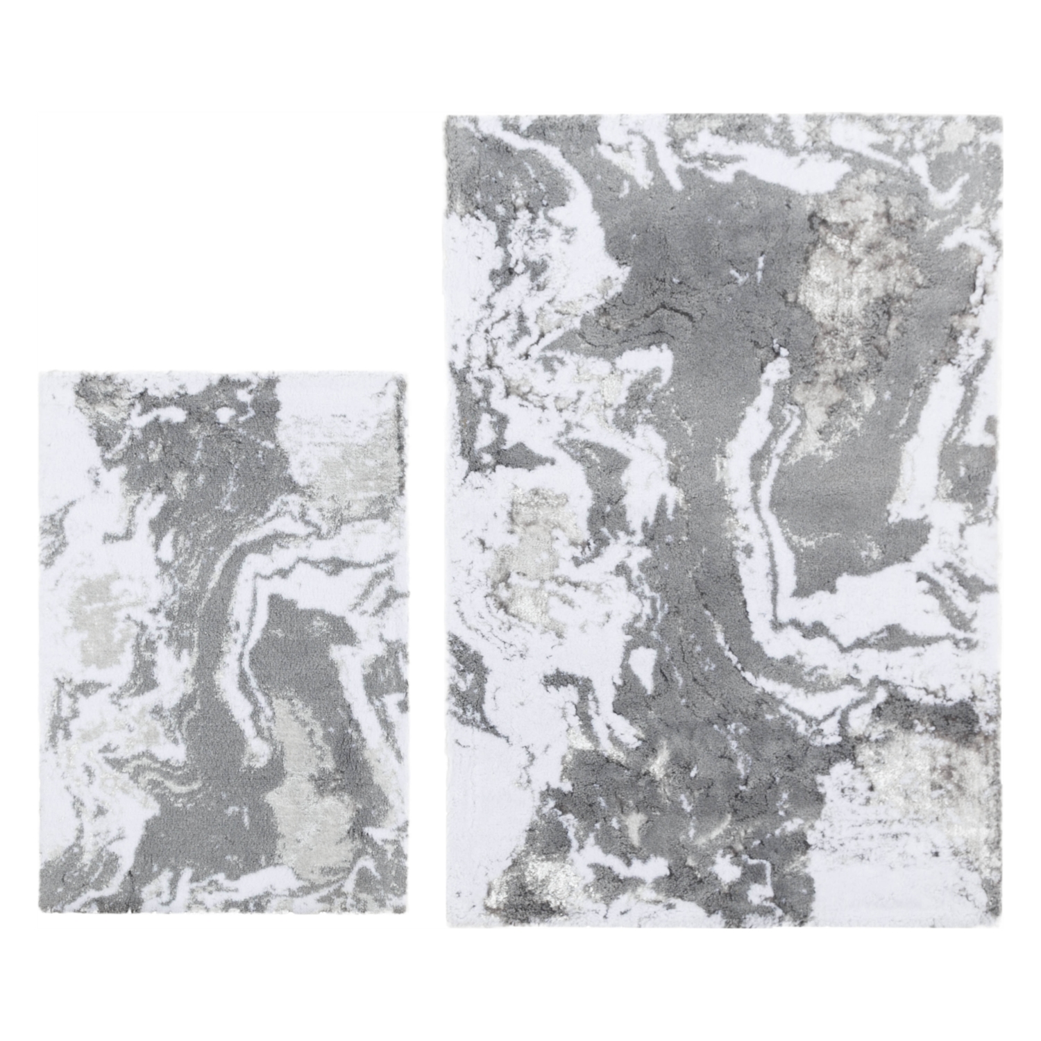 MOTLEY GRİ 2'Lİ BANYO PASPAS SETİ