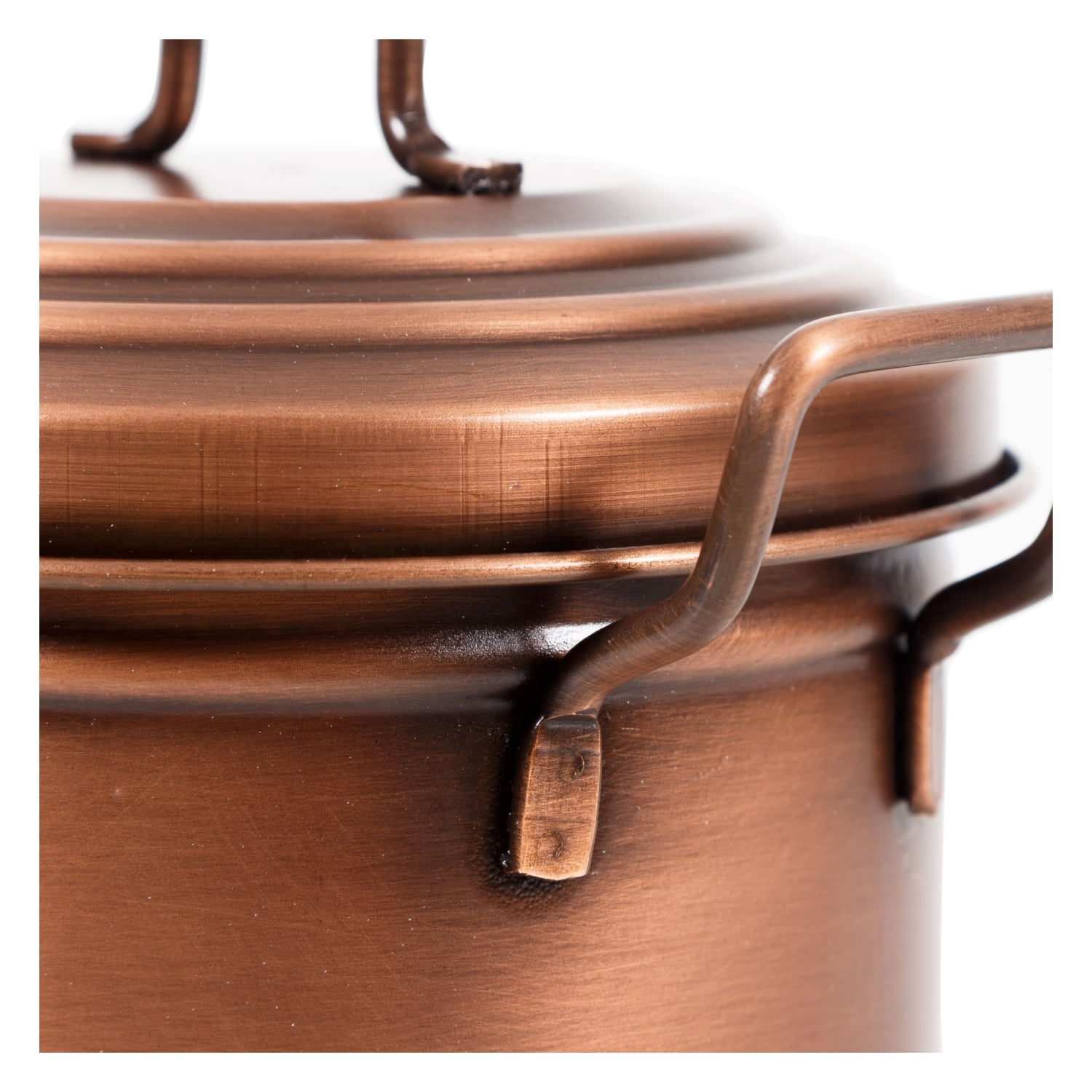 MİNİ ÇÖP KOVASI BAKIR 2 LT