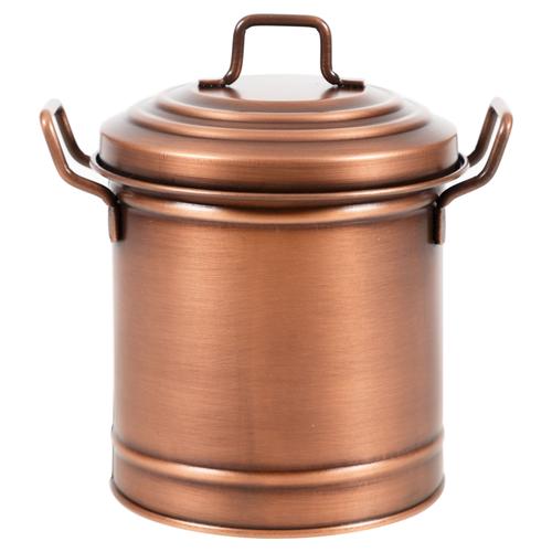  MİNİ ÇÖP KOVASI BAKIR 2 LT