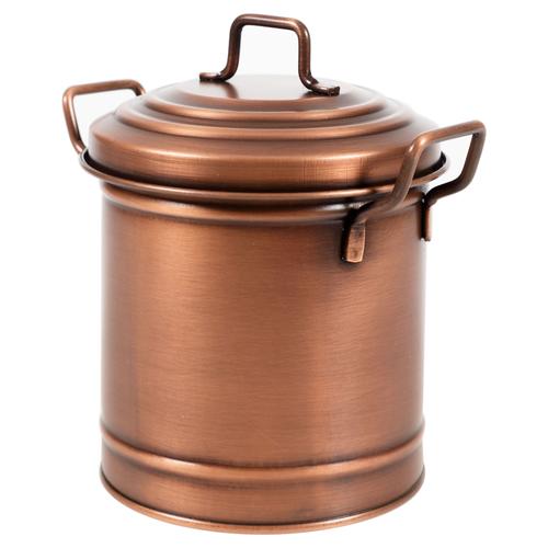  MİNİ ÇÖP KOVASI BAKIR 2 LT