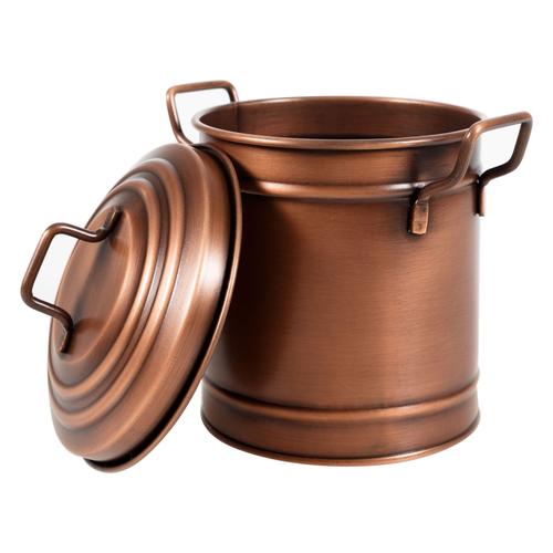  MİNİ ÇÖP KOVASI BAKIR 2 LT