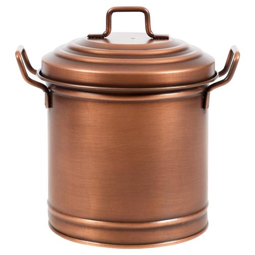  MİNİ ÇÖP KOVASI BAKIR 2,5 LT