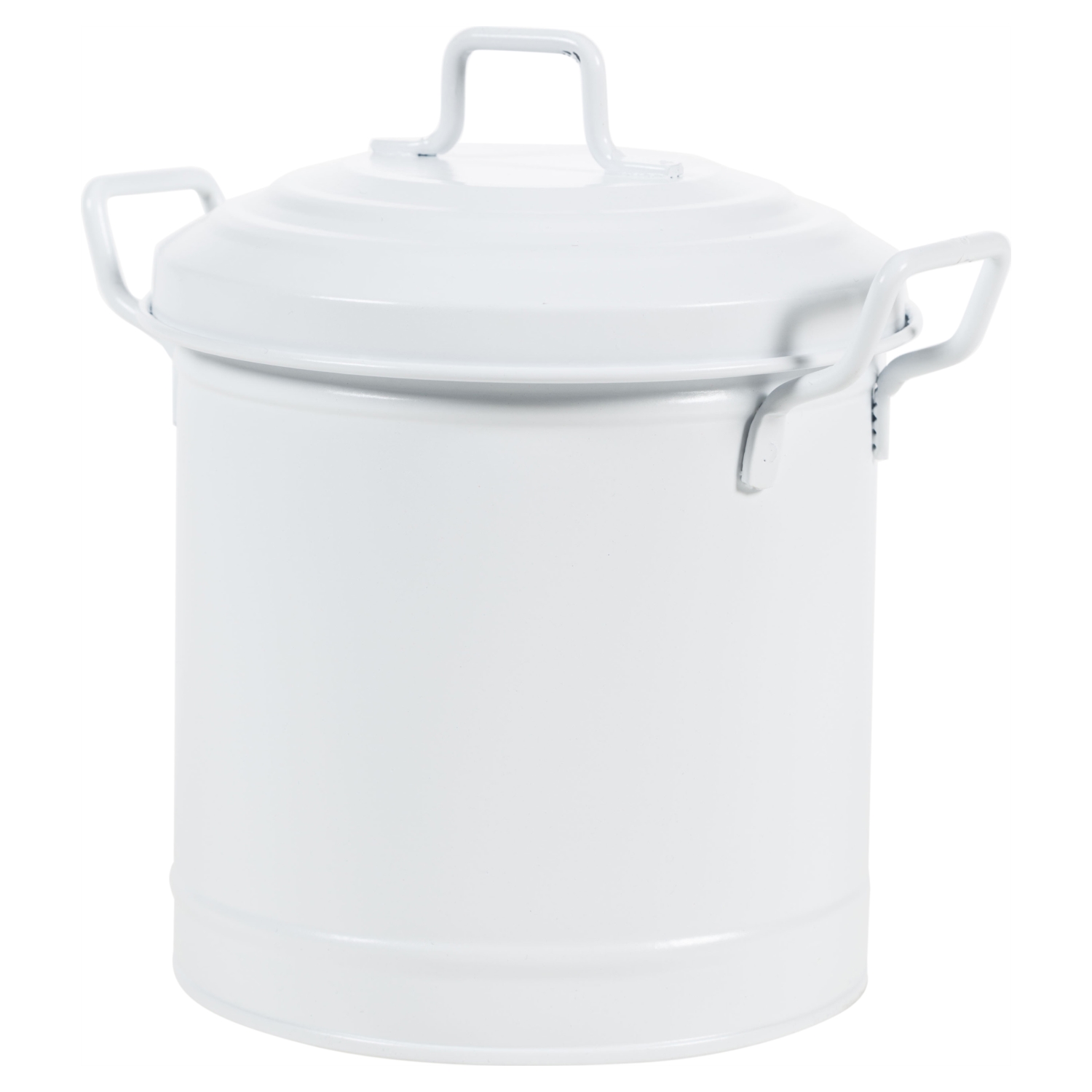 MİNİ ÇÖP KOVASI MAT BEYAZ 2,5 LT