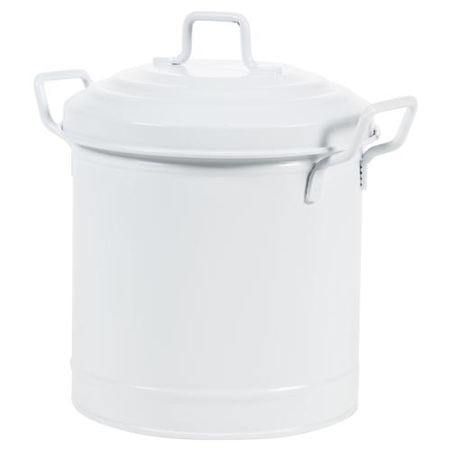  MİNİ ÇÖP KOVASI MAT BEYAZ 2,5 LT