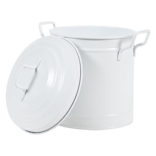  MİNİ ÇÖP KOVASI MAT BEYAZ 2,5 LT