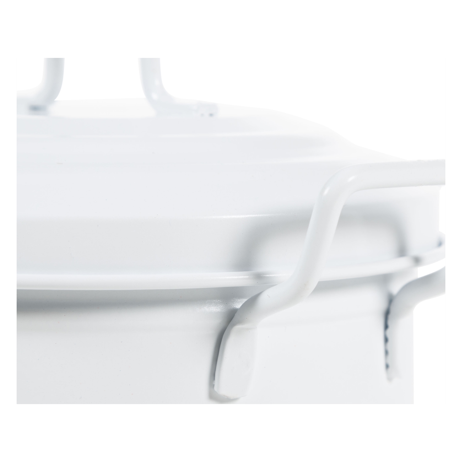 MİNİ ÇÖP KOVASI MAT BEYAZ 2,5 LT