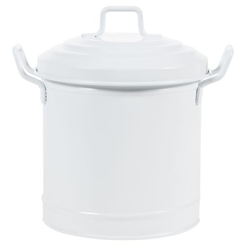  MİNİ ÇÖP KOVASI MAT BEYAZ 2,5 LT