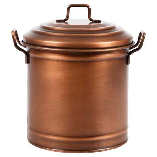  MİNİ ÇÖP KOVASI BAKIR 3,5 LT