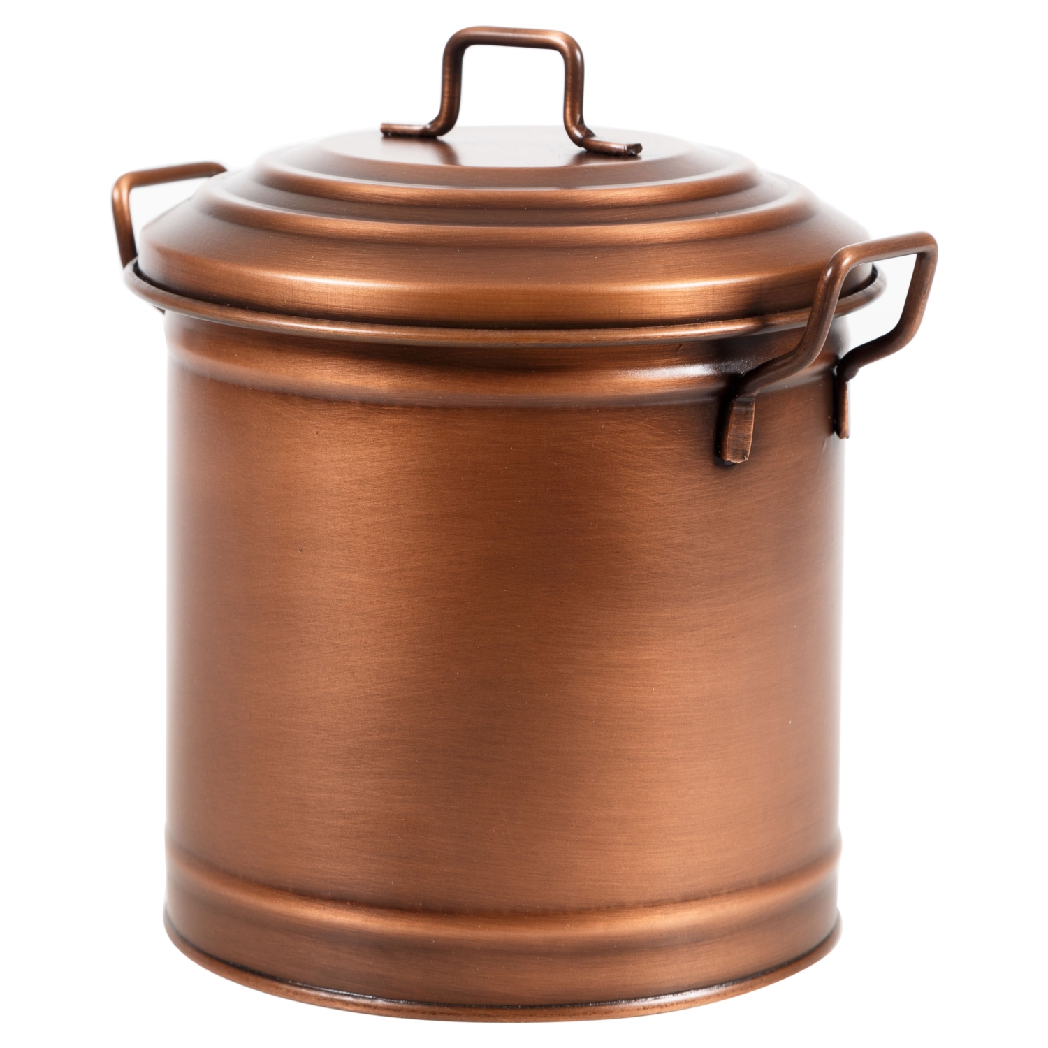 MİNİ ÇÖP KOVASI BAKIR 3,5 LT