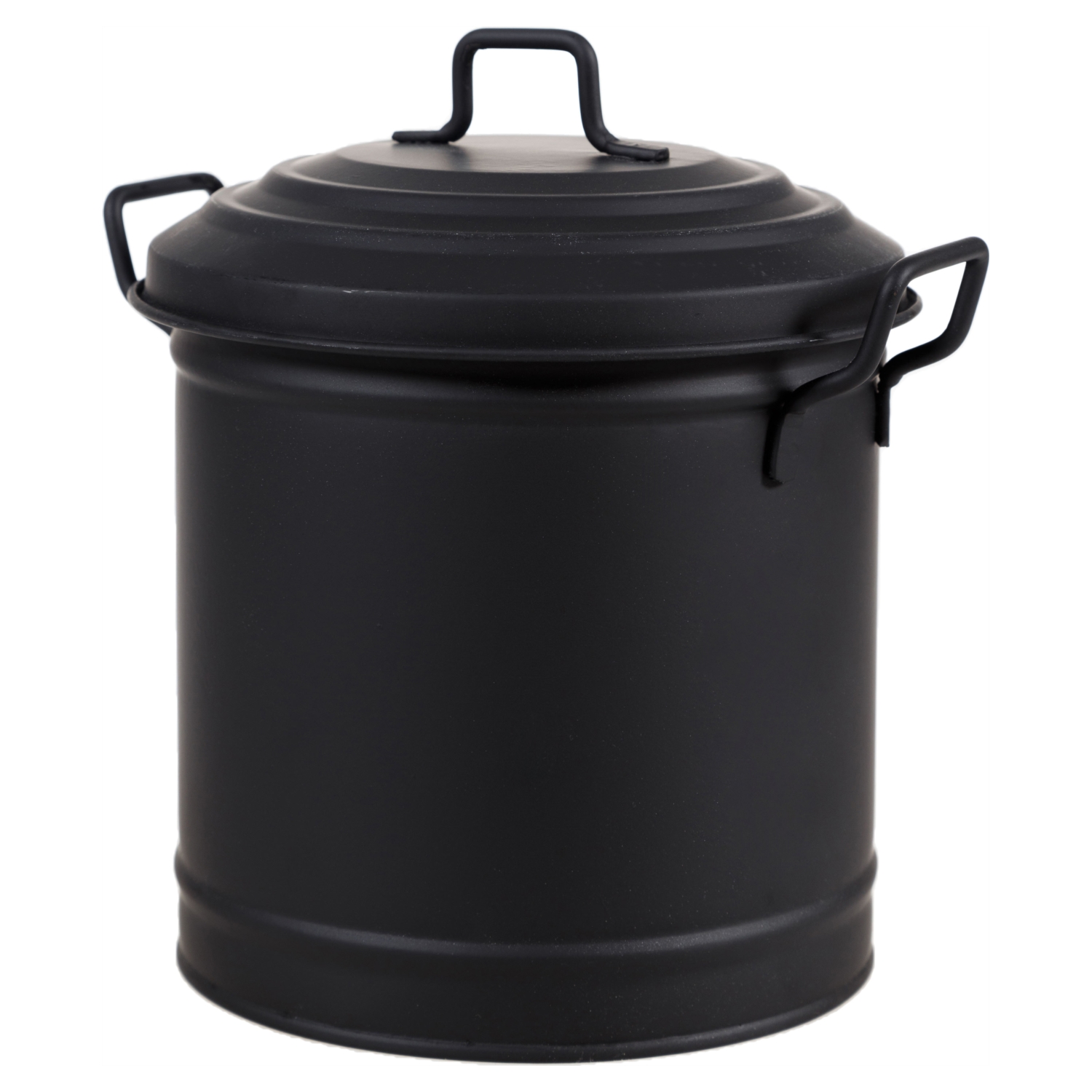 MİNİ ÇÖP KOVASI MAT SİYAH 3,5 LT