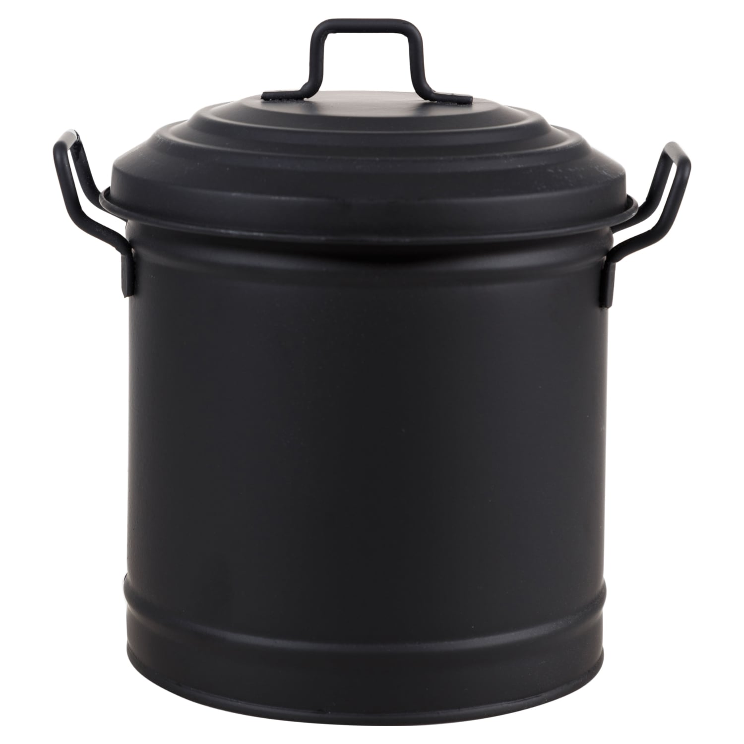 MİNİ ÇÖP KOVASI MAT SİYAH 3,5 LT