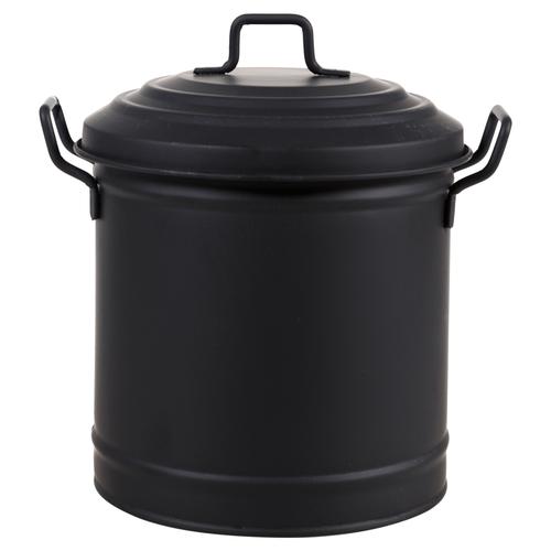  MİNİ ÇÖP KOVASI MAT SİYAH 3,5 LT