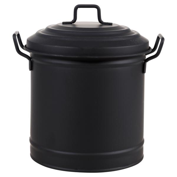 Mudo Home  Mini Çöp Kovası Mat Siyah 3,5 Lt