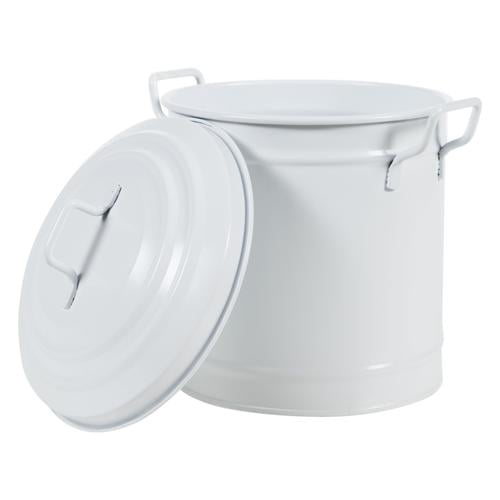  MİNİ ÇÖP KOVASI MAT BEYAZ 3,5 LT