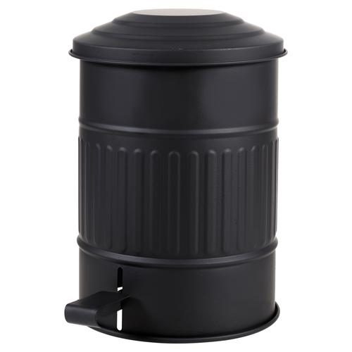 PEDALLI  ÇÖP KOVASI MAT SİYAH 8 LT