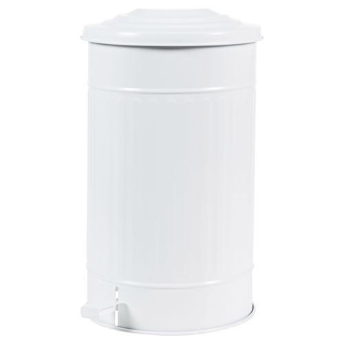  PEDALLI  ÇÖP KOVASI MAT BEYAZ 30 LT