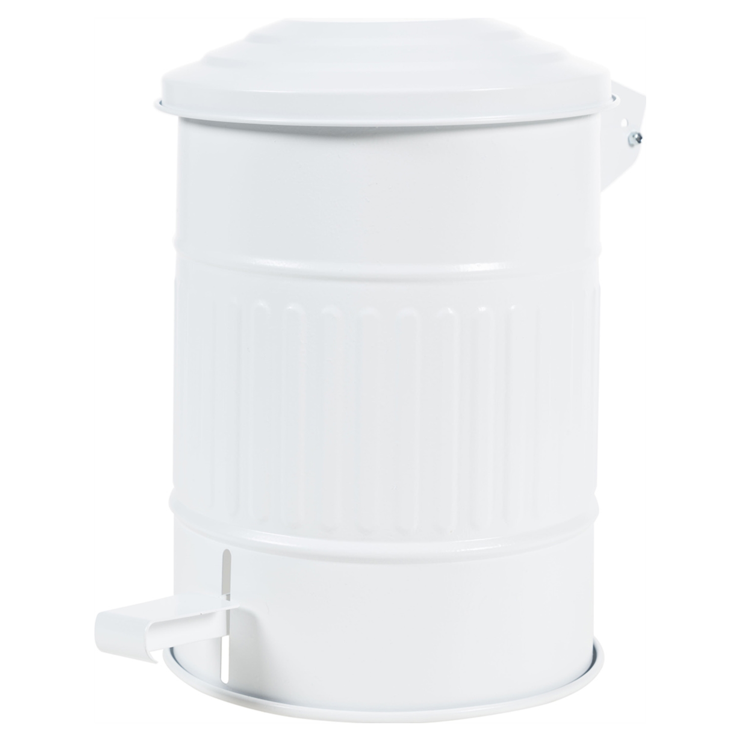 PEDALLI  ÇÖP KOVASI MAT BEYAZ 8 LT