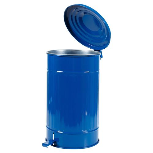  PEDALLI  ÇÖP KOVASI KLASİK MAVİ 30 LT